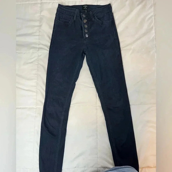 Just Black Women’s High Waisted Skinny Jeans - Picture 1 of 3